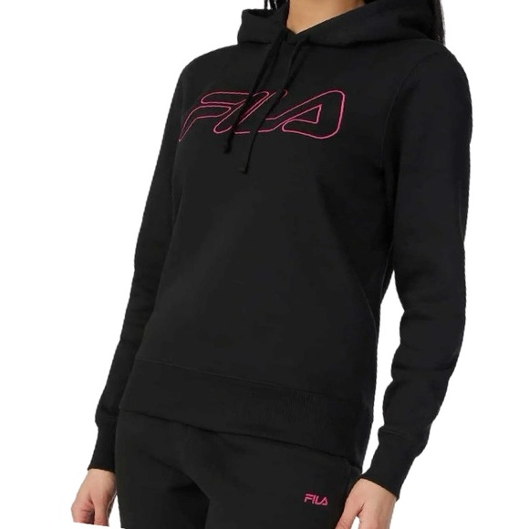 FILA Back Hoodie Sz M - Picture 4 of 16